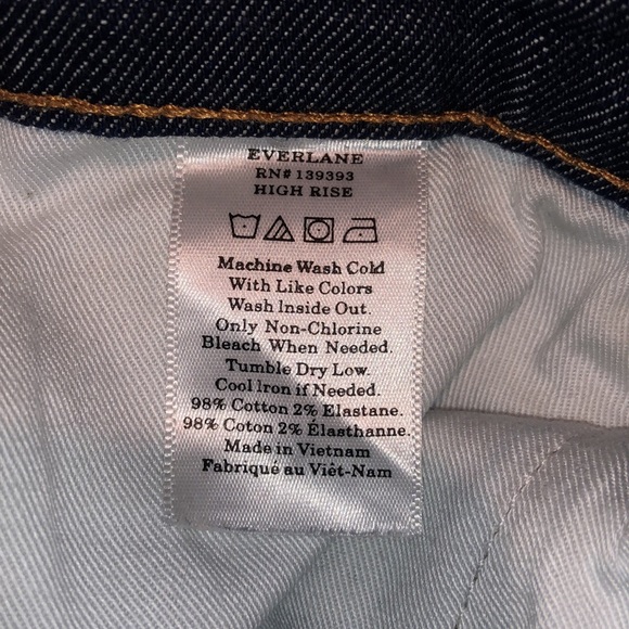 Everlane ankle-length jeans, size 24 - Picture 5 of 5